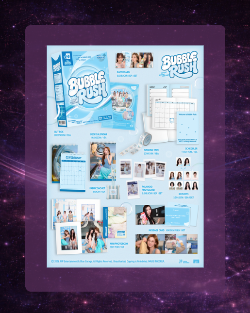 ITZY Seasons Greetings 2027: Bubble Rush