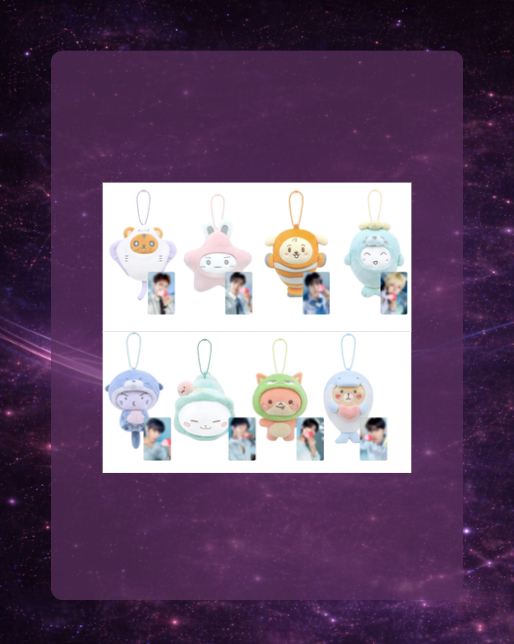 Ateez 8th Anniversary: Blue Drift - Plush Sea Collection