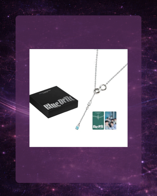 Ateez 8th Anniversary: Blue Drift - Necklace