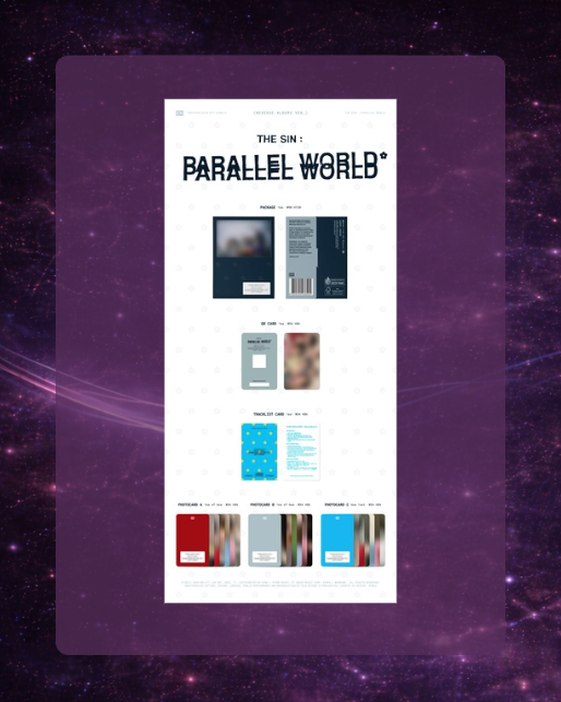 Enhypen The Sin: Parallel World [Weverse Ver.]