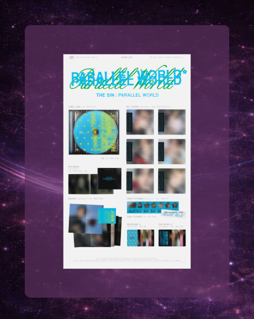 Enhypen The Sin: Parallel World (ENGENE ver.) (NIGHT Set)