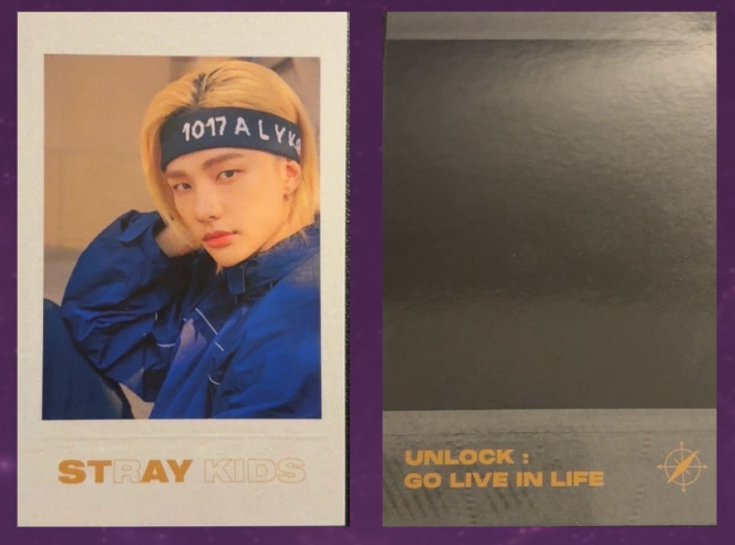 Stray Kids Unlock Go Live In Life Polaroids