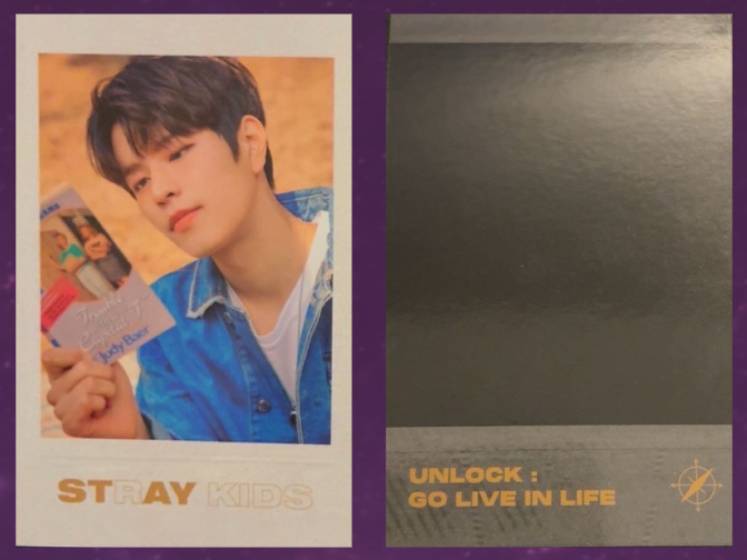 Stray Kids Unlock Go Live In Life Polaroids
