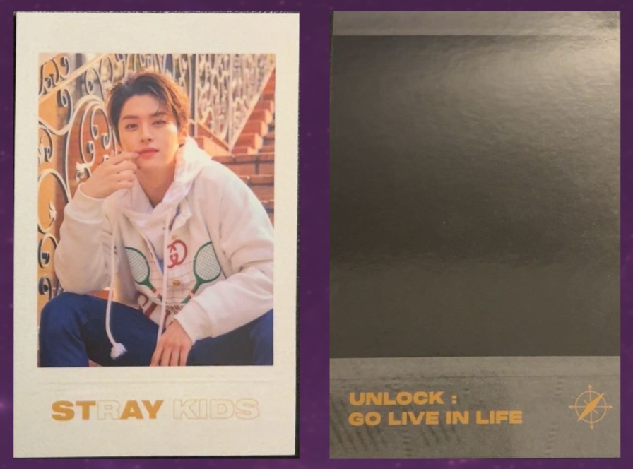 Stray Kids Unlock Go Live In Life Polaroids