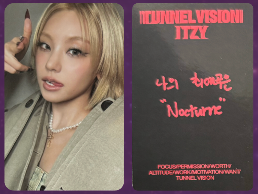 ITZY Tunnel Vision Photobook Set B