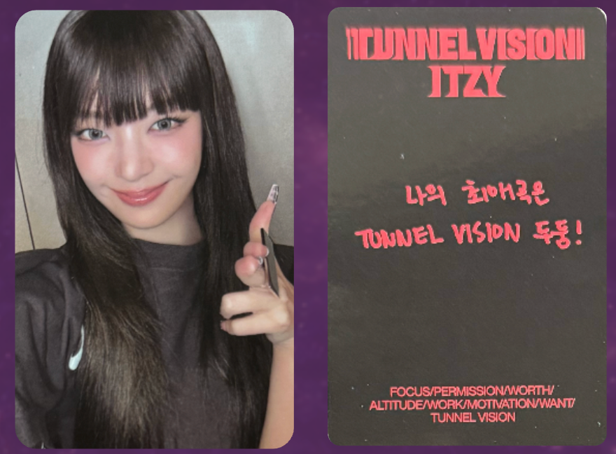 ITZY Tunnel Vision Photobook Set B
