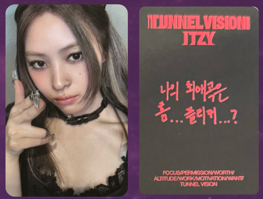 ITZY Tunnel Vision Photobook Set B