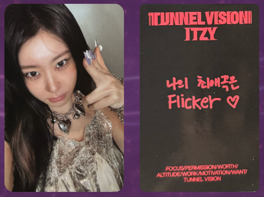 ITZY Tunnel Vision Photobook Set B