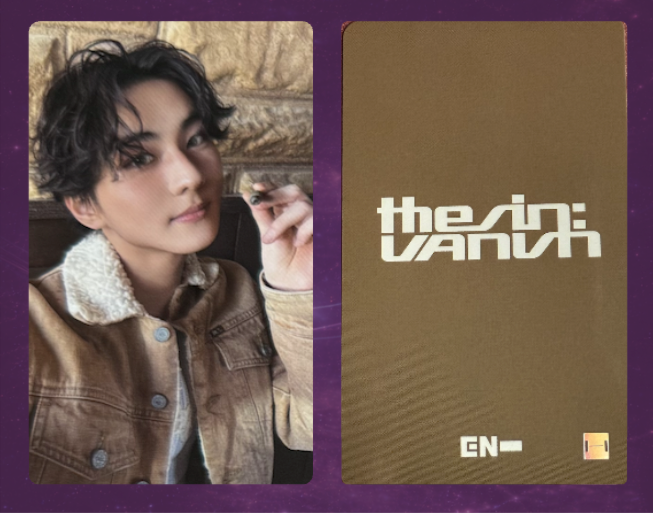Enhypen The Sin: The Vanish Lucky Draw