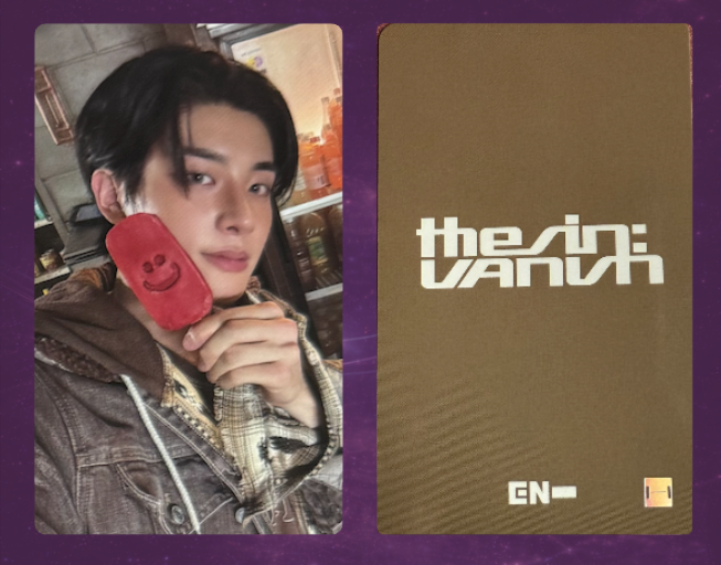Enhypen The Sin: The Vanish Lucky Draw