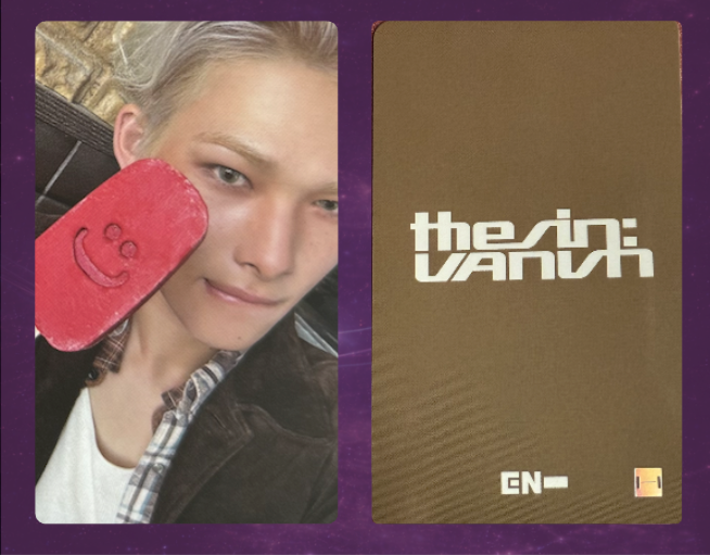 Enhypen The Sin: The Vanish Lucky Draw