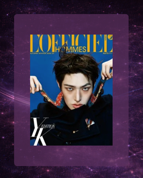 Mingi L'OFFICIEL HOMMES Magazine September 2026 Issue