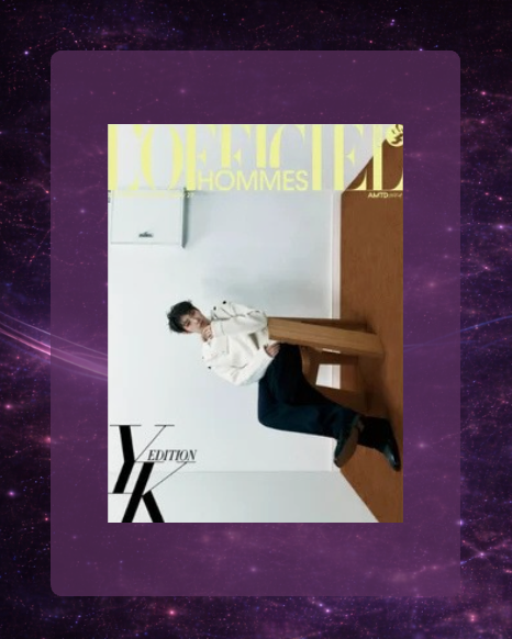 Mingi L'OFFICIEL HOMMES Magazine September 2026 Issue